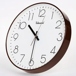 Telesonic Zidni sat, 30 cm, Braon