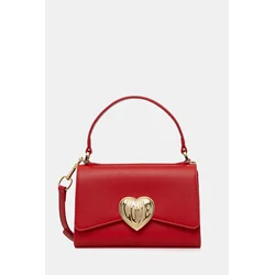 Usnjena torbica Love Moschino