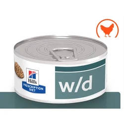 Hills Prescription Diet cat veterinarska dijeta W/D konzerva 156g