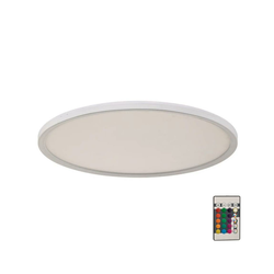 Briloner 7094-416 - SLIM LED RGBW prigušiva stropna lampa LED/22W/230V + daljinski upravljač