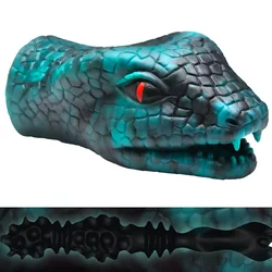 Creature Cocks Serpentine Stroker Silicone Masturbator Green