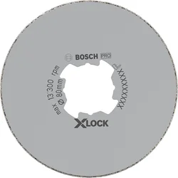 Vrtalna krona PRO Ceramic dry, 80 x 35 mm, X-Lock