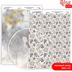 Papirji za scrapbooking Ocean Dreams A4 - No. 5
