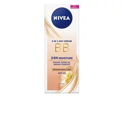 Nivea 5 v 1 BB Cream SPF 20 (5in1 Beautifying Moisturizer) 50 ml (Odtenek tmavší tón pleti)