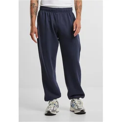 Mens Basic Essential Navy Blue Sweatpants