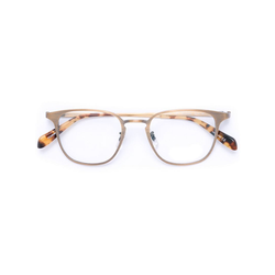 Oliver Peoples-Pressman glasses-unisex-Metallic