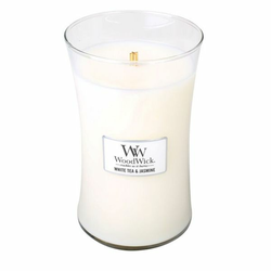 WoodWick Sveća  Classic Large White Tea & Jasmine 93062E