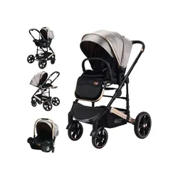 BBO Kolica za bebe 2u1 Megamove, Bež