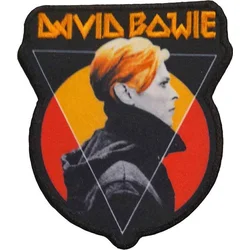 David Bowie Triangle Našitek za šivanje 100 x 85 mm