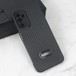 Maska za mobilni telefon Samsung Galaxy A24 4G CARBON STRIPE, Crna