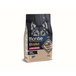 Monge BWild Low Grain Hrana Za Pse, Guska, Za Sve Rase, Adult, 2.5kg
