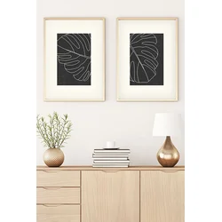 Wallity Uramljena slika Huhu20, 50x70 cm , 2 dela