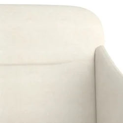 vidaXL Klop krem 110x76x80 cm žamet