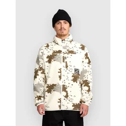 Volcom Nelson Sherpa Full Zip moški pulover s kapuco white