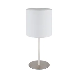 Globo 21440W - Stona lampa BENSON 1xE27/40W/230V bela