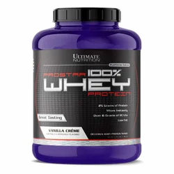 Ultimate Nutrition 100% Whey Prostar, Ukus Vanila, 2.39kg