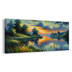 Slika mirna vodna gladina - 200x100