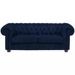 Landscape CHESTERFIELD ZOFA, temno modra tekstil