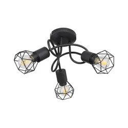 Brilagi - Plafonski luster CAGE 3xE14/40W/230V