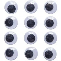 Aliga Samolepilne okrogle premične luknjice 20 mm, list 12 kosov.