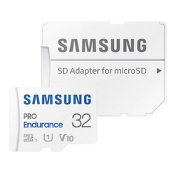 SAMSUNG PRO Endurance MicroSDXC 32GB U3 + SD adapter MB-MJ32KA