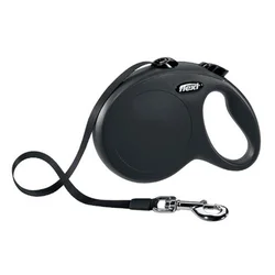 Flexi New CLASSIC - ČRN - trak 5m - M