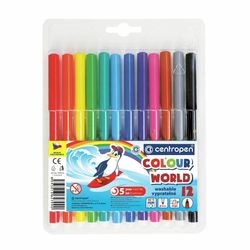CENTROPEN Flomasteri 12 komada 7550/12