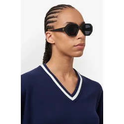 Sončna očala Tommy Hilfiger ženska, črna barva, TH 2155/S