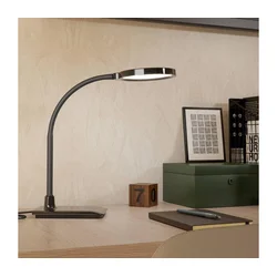 Eglo 902175 - LED prigušiva stona lampa LAURO LED/5,5W/230V 2700/4000/6500K crna