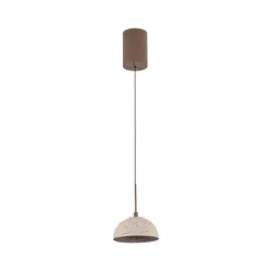 MAXLIGHT P0666 - LED luster na sajli CUCCINA LED/57W/230V O 15 cm bež