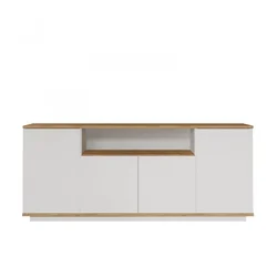 Hanah Home FR15 AW Komoda, Belo-Braon
