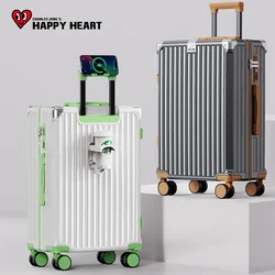 Oiwas Kofer, 71.1 cm, Belo-zeleni