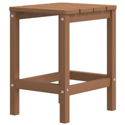 Vrtni stol Adirondack smeđi 38 x 38 x 46 cm HDPE