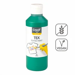 Barva za tekstil Creall Tex 250 ml - zelena