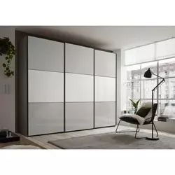 Ormar Sa Staklenim Kliznim Vratima Includo 280/222/68 cm bela, svetlosiva