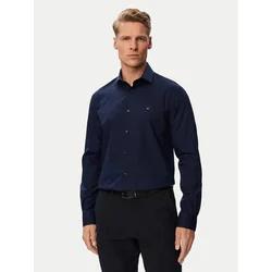 Tommy Hilfiger Srajca MW0MW43749 Mornarsko modra Regular Fit
