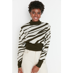Ženski pulover Trendyol Zebra Patterned