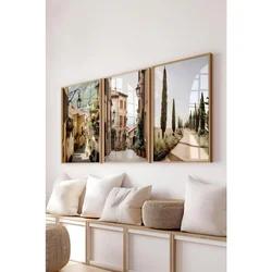 Č-300697 - 3040 Set dekorativnih slika u više boja (3 komada)