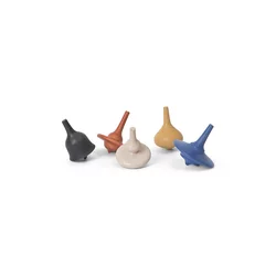 Igrača - vrtavka ferm LIVING Spin Tops 5-pack