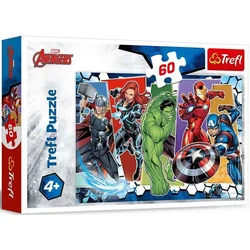 TREFL Puzzle The Avengers Invincible - 60 delova