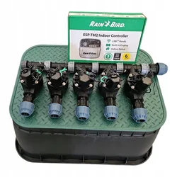 Komplet s 5 postajami Rain Bird: Zbiralnik s čepom, TM2, PE 32