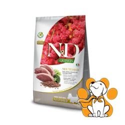 N&D Quinoa Adult Mini Neutered Duck 7kg, Granule za Kastrirane Pse Malih Rasa
