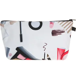 Kozmetična torba SH-3985 - Bela / Rdeča KP3985