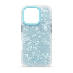 Futrola Mikalen Glitter za Iphone 16 Pro, Plava