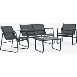 LINDER EXCLUSIV vrtna garnitura LOUNGE SET GLS754541 – antracit