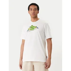 adidas Majica Novelty Mini Graphic JZ5037 Bela Regular Fit