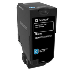Lexmark - toner Lexmark 74C2SC0 (modra), original