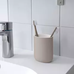 EKOLN Držač četkice za zube, bež