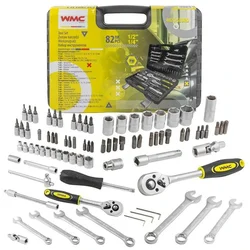 WMC TOOLS WMC komplet orodja v kovčku, 82-delni FS-51378