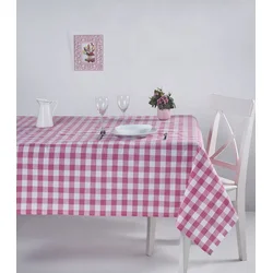 Hermia Stolnjak Kareli 160, 160x160cm, Roze